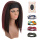 16 Inches Kinky Curly Synthetic Headband Highlight Wigs